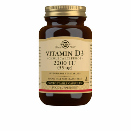 Solgar Vitamine D3 (Cholecalciferol) Solgar   50 Stuks