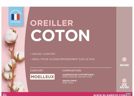 Blanreve Kussen Blanreve Wit 60 X 60 Cm