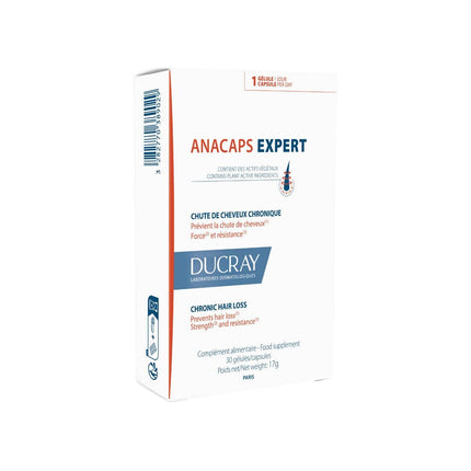 Ducray Haaruitval Voedingssupplement Ducray Anacaps Expert Capsules X 30