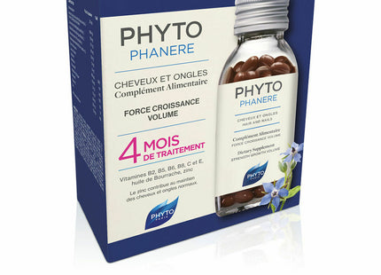Phyto Paris Voedingssupplement Phyto Paris Phytophanere 120 Stuks 2 Onderdelen