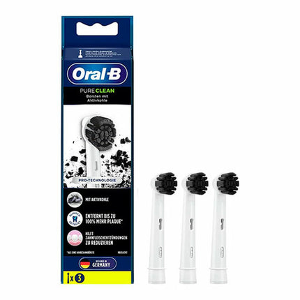 Oral-B Borstel Vervanger Oral-B Pure Clean 3 Stuks