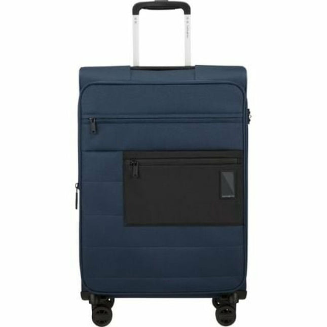 Samsonite Middelgrote Koffer Samsonite Vaycay Spinner Expansible Blauw 74 L 66 X 43 X 30 Cm