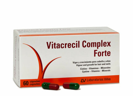 Vitacrecil Complex Forte Voedingssupplement Vitacrecil Complex Forte Cabello Y Uñas 60 Stuks