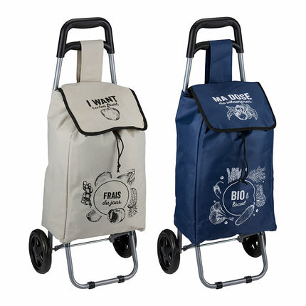 Bigbuy Home Winkelwagen 25 L 91 X 34 X 26 Cm