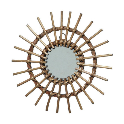 Bigbuy Home Wandspiegel Natuurlijk Ø 40 Cm