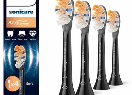 Philips Borstel Vervanger Philips Zwart 4 Stuks