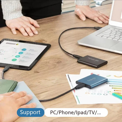 Externe SSD Harde Schijf – Hoge Snelheid USB 3.1 – Compact & Betrouwbaar Opslagapparaat