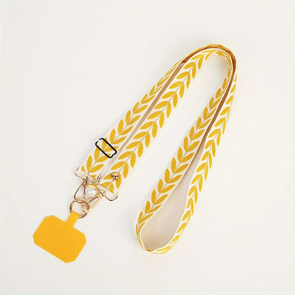 Universele verstelbare mobiele telefoon lanyard voor dames hanger hangend anti-verlies touw