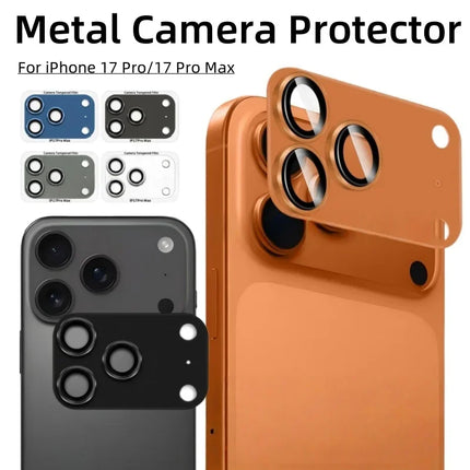 HD Metalen Camera Lens Protector voor iPhone 17 / 17 Pro Max