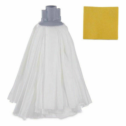 Bigbuy Home Reservemop Voor Schrobben 23 X 6 X 31 Cm (14 Stuks)