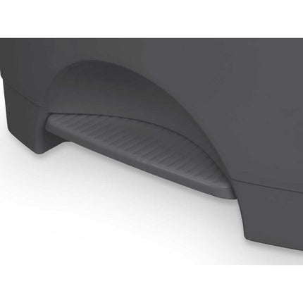 Bigbuy Home Pedaalemmer Antraciet Plastic 30 L (4 Stuks)