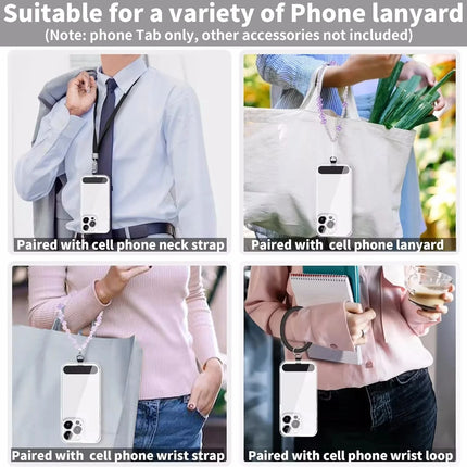 Universele Metalen Telefoon Tether Tab voor lanyard, keycord of polsbandje