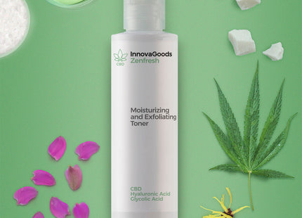 Innovagoods Hydraterende En Exfoliërende Gezichtstoner Cbd Zenfresh Innovagoods 150 Ml