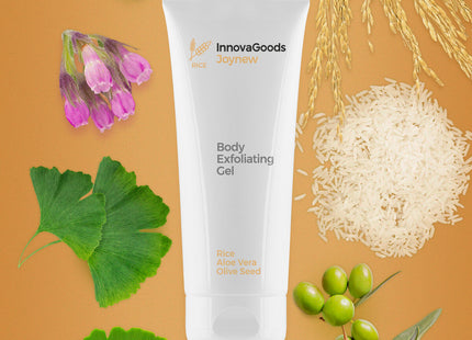 Innovagoods Exfoliërende Lichaamsgel Rice Joynew Innovagoods 200 Ml