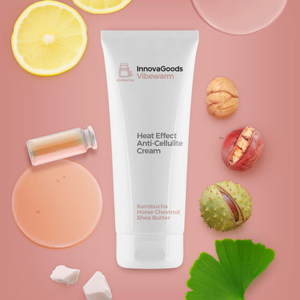Innovagoods Anti-Cellulitiscrème Warmte-Effect Kombucha Vibewarm Innovagoods 200 Ml