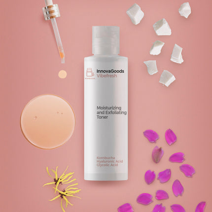 Innovagoods Hydraterende En Exfoliërende Gezichtstoner Kombucha Vibefresh Innovagoods 150 Ml